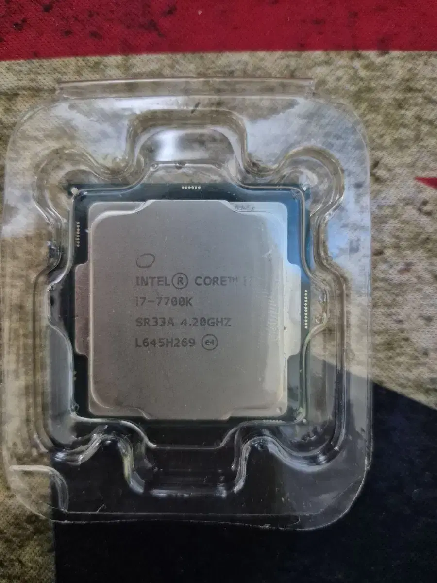 인텔 i7 7700k cpu 팝니다